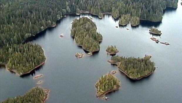 Haida Gwaii aerial