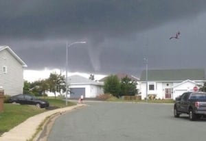 Funnel cloud Southlands