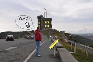 Sketch for BEACON by Michael McCormack, 2014 Art Marathon Festival, St. John’s