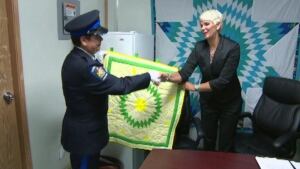 minister of Corrections Christine Tell pine grove centre opening