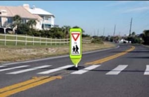 crosswalk sign