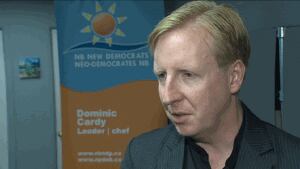 New Brunswick NDP Leader Dominic Cardy