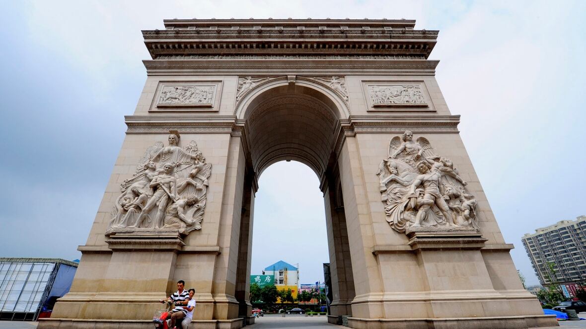 10 landmark replicas found in China Photo Galleries World CBC News