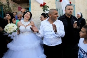 MIDEAST-ISRAEL-Muslim-Gaza-wedding