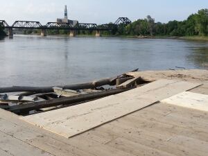 Alexander Docks damage
