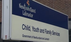 Child, Youth and Family Services sign