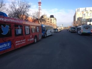 Bus mall