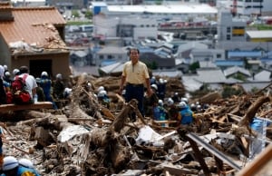 Japan landslide Aug.21