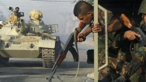 Kurdish Peshmerga troops