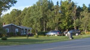 Location of double homicide in Montague, P.E.I.