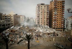 Gaza-strikes