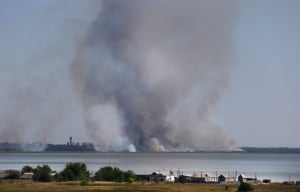 Novoazovsk, Ukraine shelling