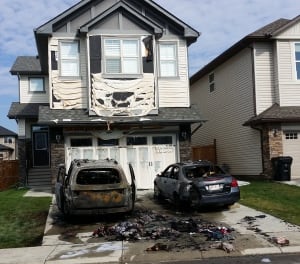 Fire damage
