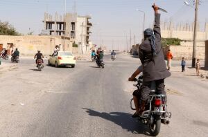SYRIA-CRISIS-Raqqa-ISIS-Tabaq-airbase-Aug-24-2014