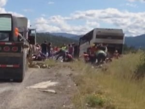Coquihalla Super Vacation tour bus crash - Aug. 28, 2014
