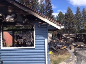 West Hawk Inn fire