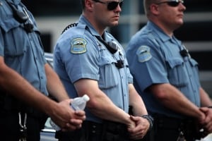 Police Shooting Missouri Rally