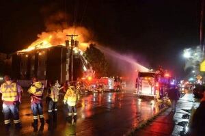 fire at 487 Champlain Street, Dieppe, N.B.