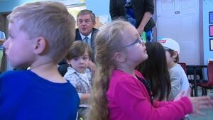 David Alward at daycare