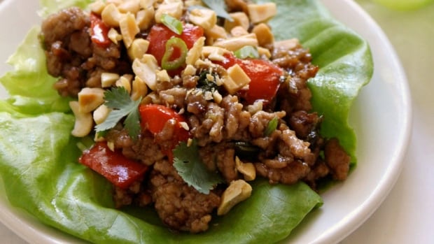 Hoisin Pork Lettuce Wraps