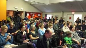 Packed house