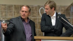 Andrew Harvey and Brian Gallant