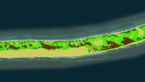 Sable Island Topography map