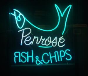 Penrose Fish & Chips sign