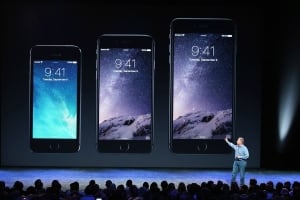 Apple iPhone sizes