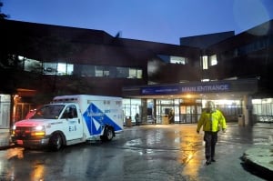 Mayor Rob Ford at Humber River Hospital