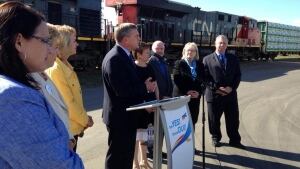 Alward in Moncton