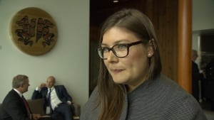 Sara Olsvig - member of Danish parliament for Greenland