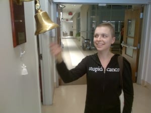 Elle Cote 'rings the bell'