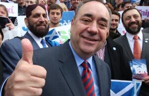 Former SNP leader Alex Salmond