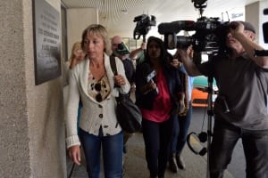 Renata Ford arrives at Mount Sinai Hospital on Sept. 17, 2014
