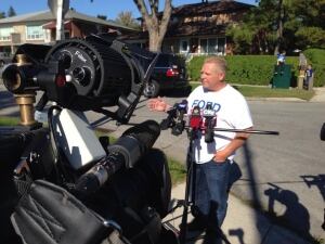 Doug Ford talking to 'common folk'