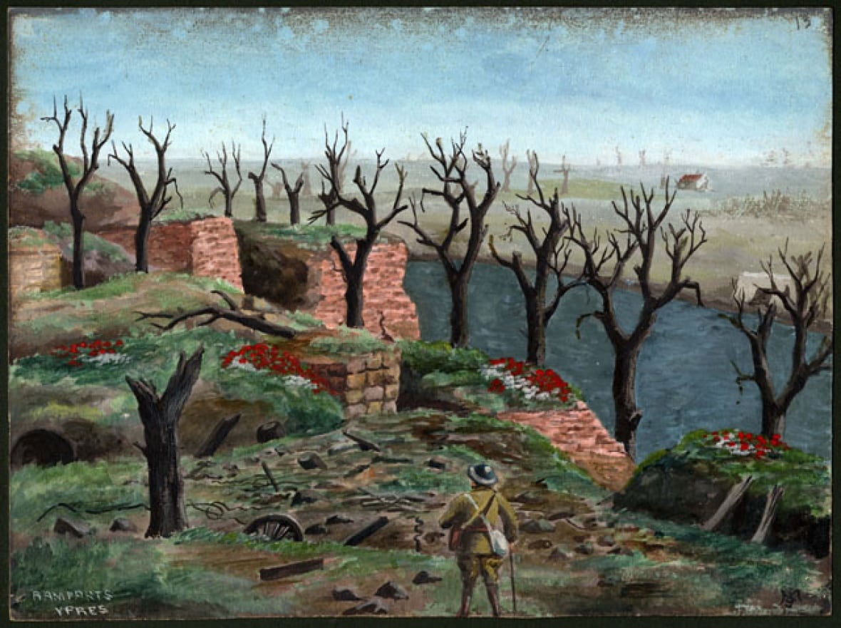 JM sketchbook origins an unsolved First World War mystery