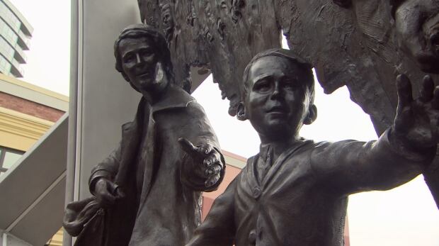 Wait For Me Daddy statue