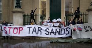 Britain Canada Protest