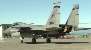 Fighter jet in Goose Bay