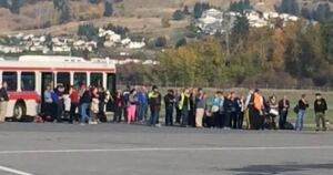 Kelowna airport threat