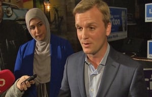 Joe Cressy after election win