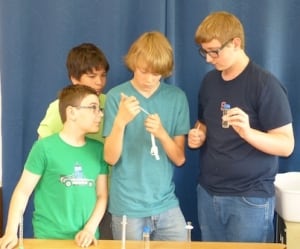 Kamloops NASA science experiment - Jordan Brown, Hunter Galbraith, Kieren O’Neil, and Ryan Watson