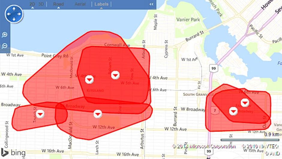Vancouver Power Outage Restored For Kitsilano Fairview Slopes Cbc News
