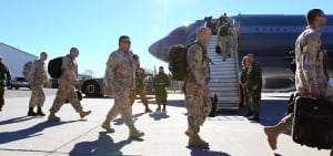 Troops depart for anti-ISIS mission