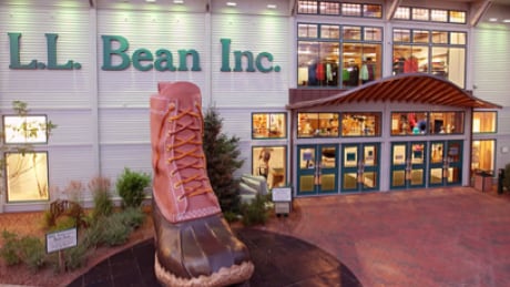 The L.L. Bean flagship store.
Source: harpyness.com L.L. Bean flagship store.