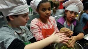 Children's cooking class