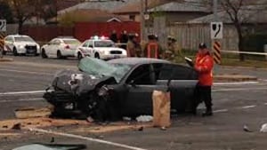 TTC bus car crash