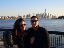 Jordin Tootoo and wife
