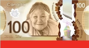 Kenojuak Ashevak on $100 bill